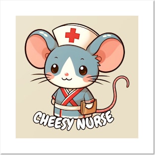 Cheesy nurse Posters and Art